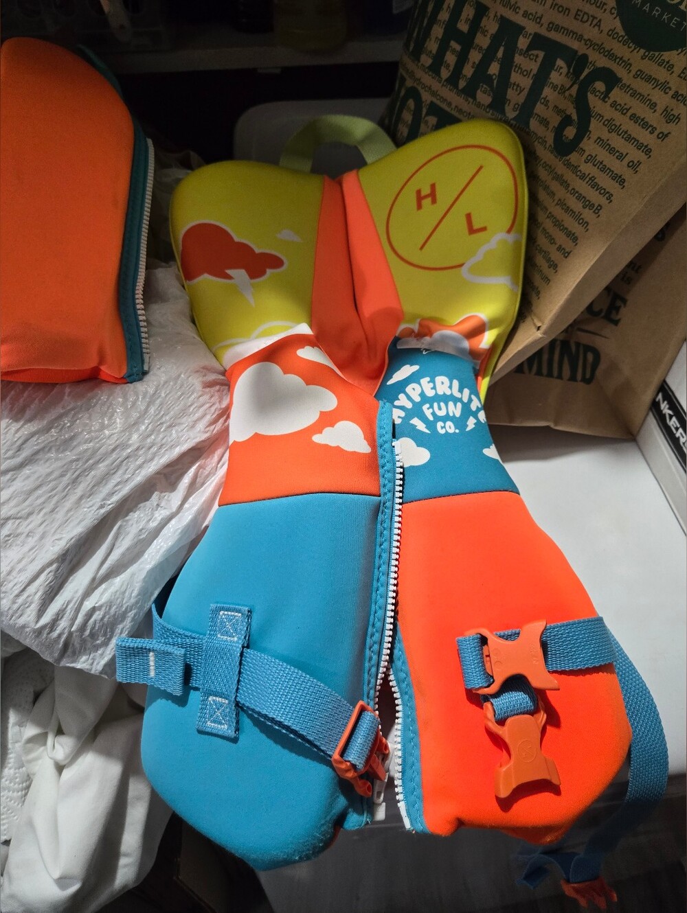 Hyper Lite Infant Life Vest Up To 30 Lbs - Picture 3 of 5